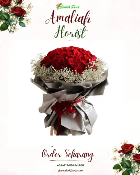Buket Bunga Campur Asri